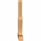 Ekena Millwork Saratoga Timber Gable Bracket, Western Red Cedar, 96"W x 56"H x 5 1/2"D x 5 1/2"F, 14/12 Pitch GBW096X56X0606SAR00SWR - alternate 4